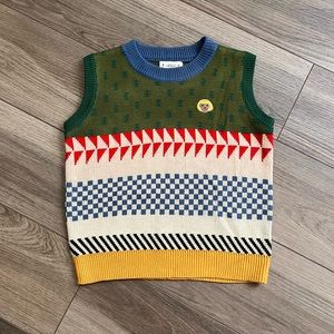 Cute knitted vest